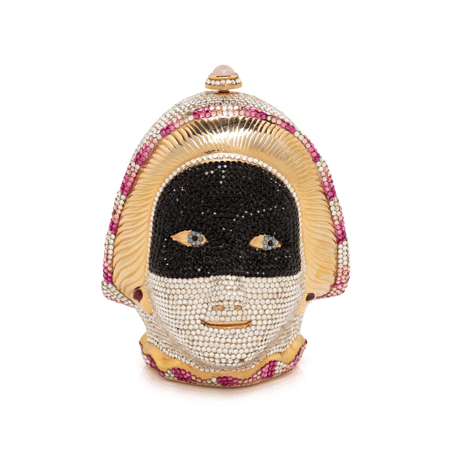 Judith Leiber, Venetian Masked Face Minaudière
