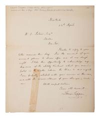 [ENSLAVEMENT & ABOLITION - AMISTAD]. A group of 5 ALsS from attorneys and others involved in the Amistad case, including Lewis TAPPAN, Roger BALDWIN, Henry GILPIN, and Theodore SEDGWICK.