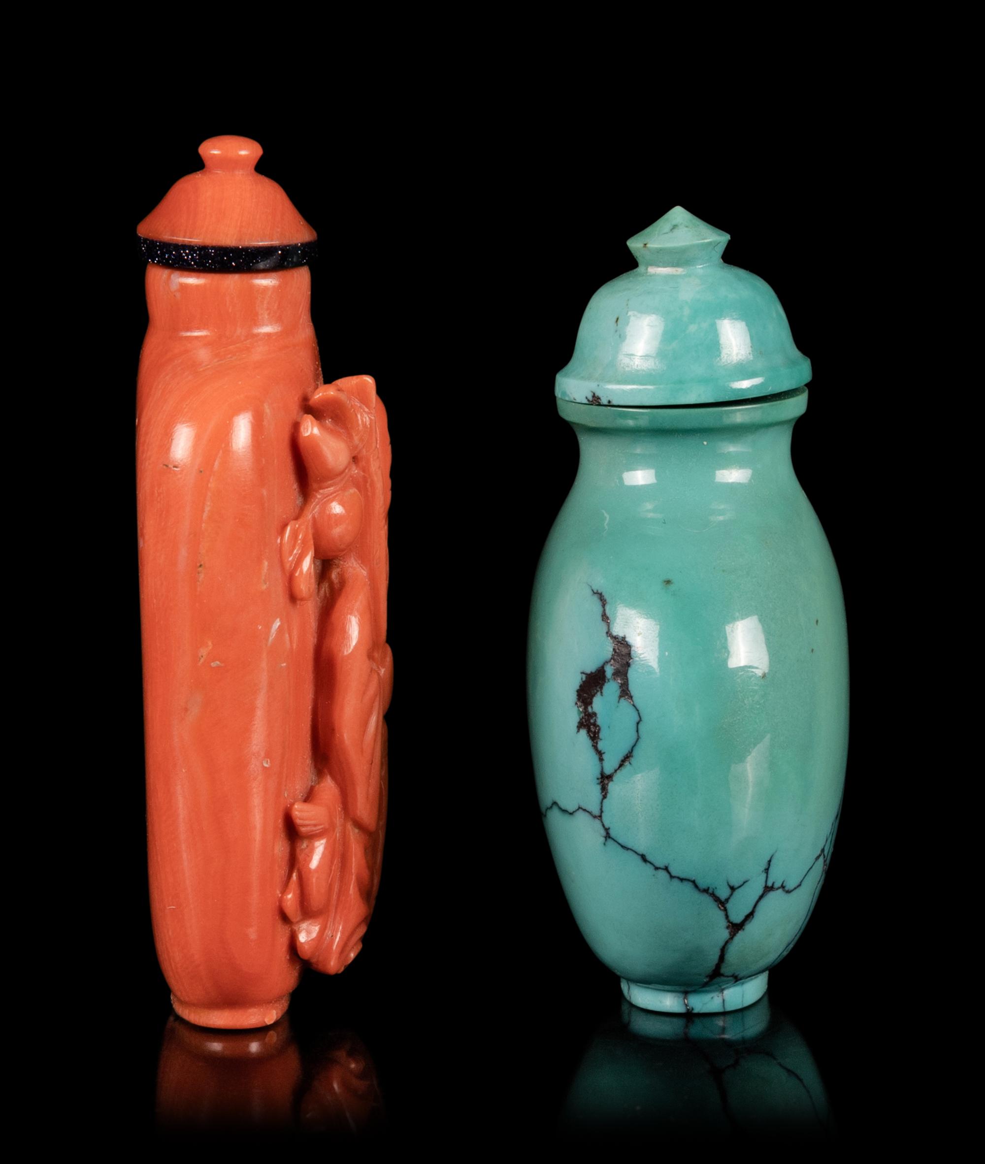 Tow Chinese Snuff Bottles