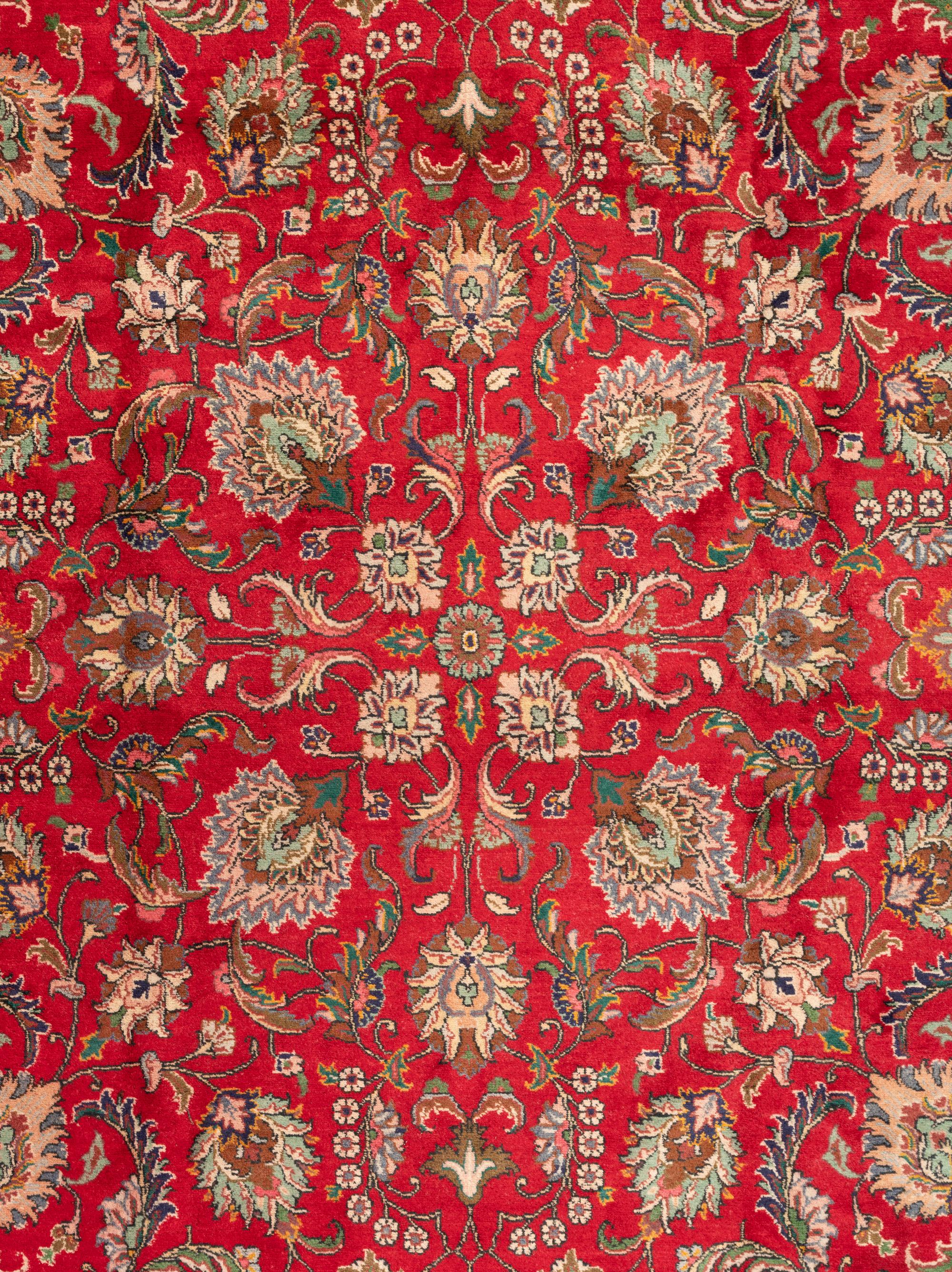 A Tabriz Wool Rug