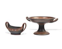 Two Wedgwood Black Basalt Wares