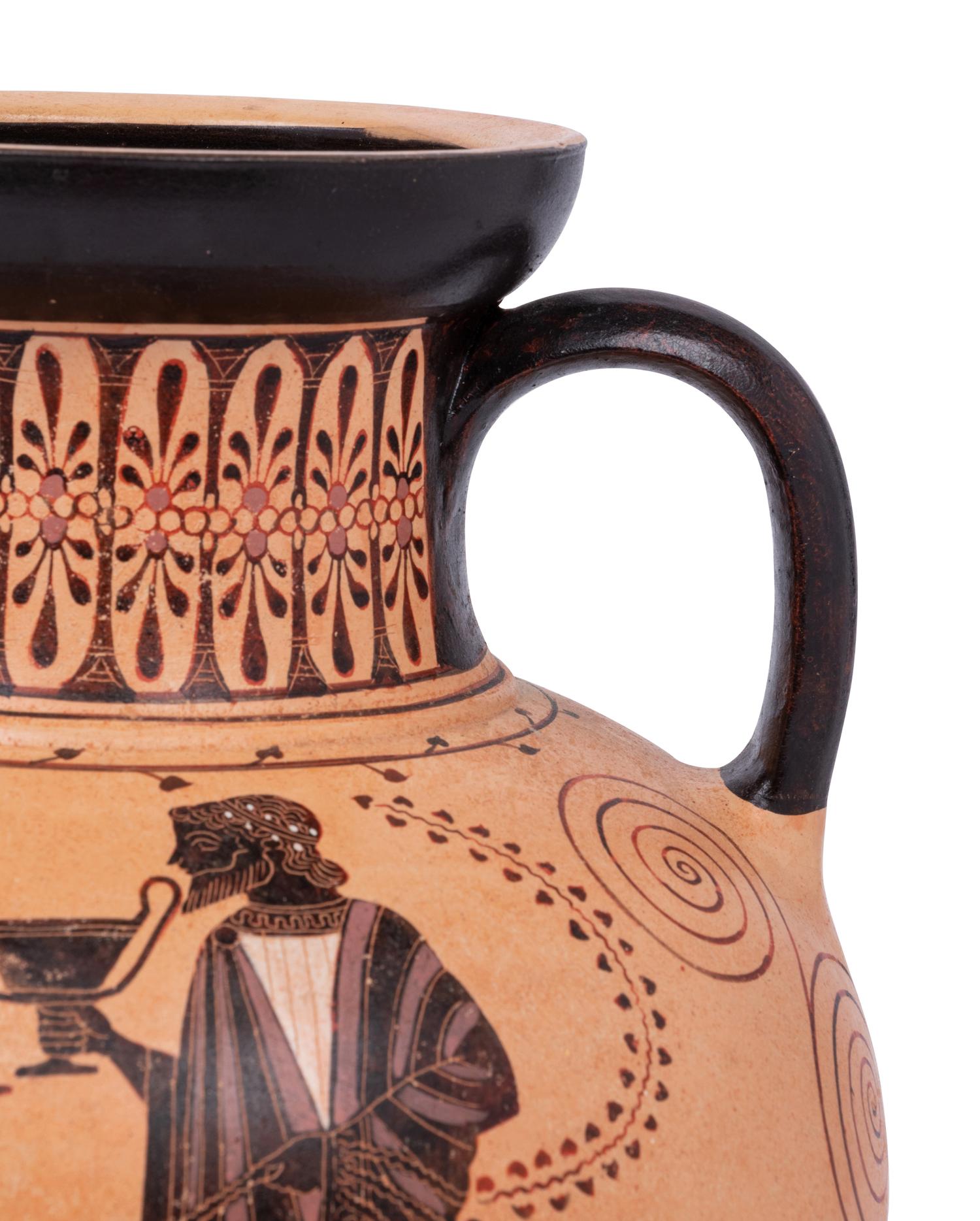 An Attic Style Black-Figured Amphora by Exekias