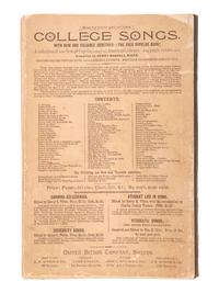 [CIVIL WAR]. 170+ Sheet music, incl. over 50 Civil War songs and many pre-Fire Chicago imprints.