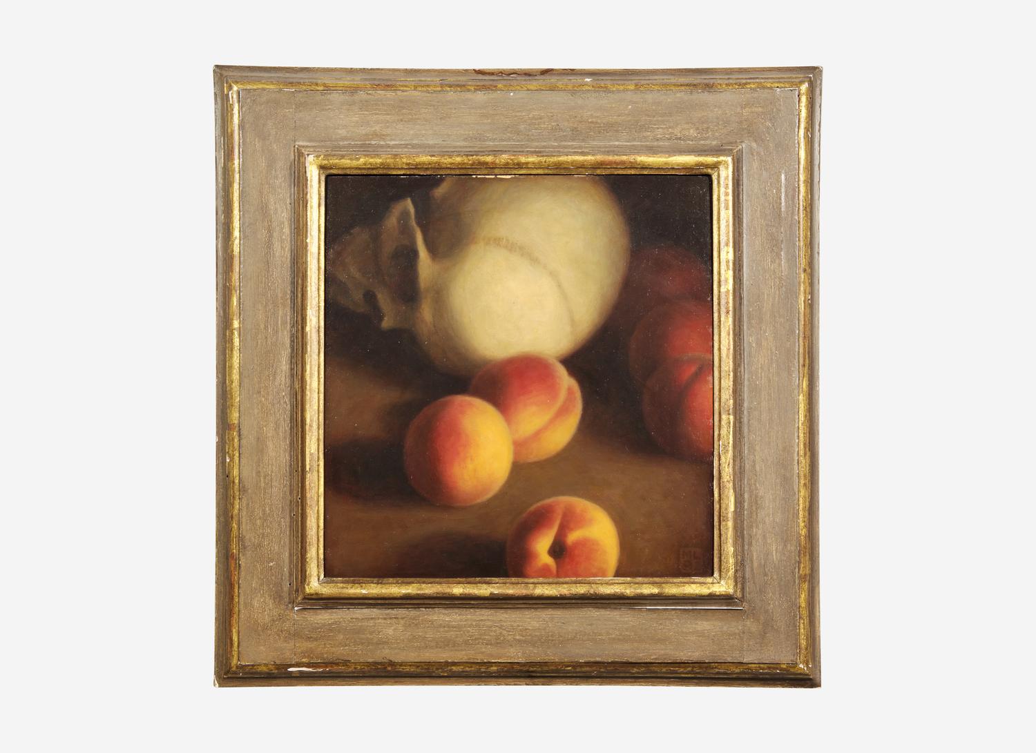 Small Vanitas (Still Life with Peaches and a Gourd) , 1992