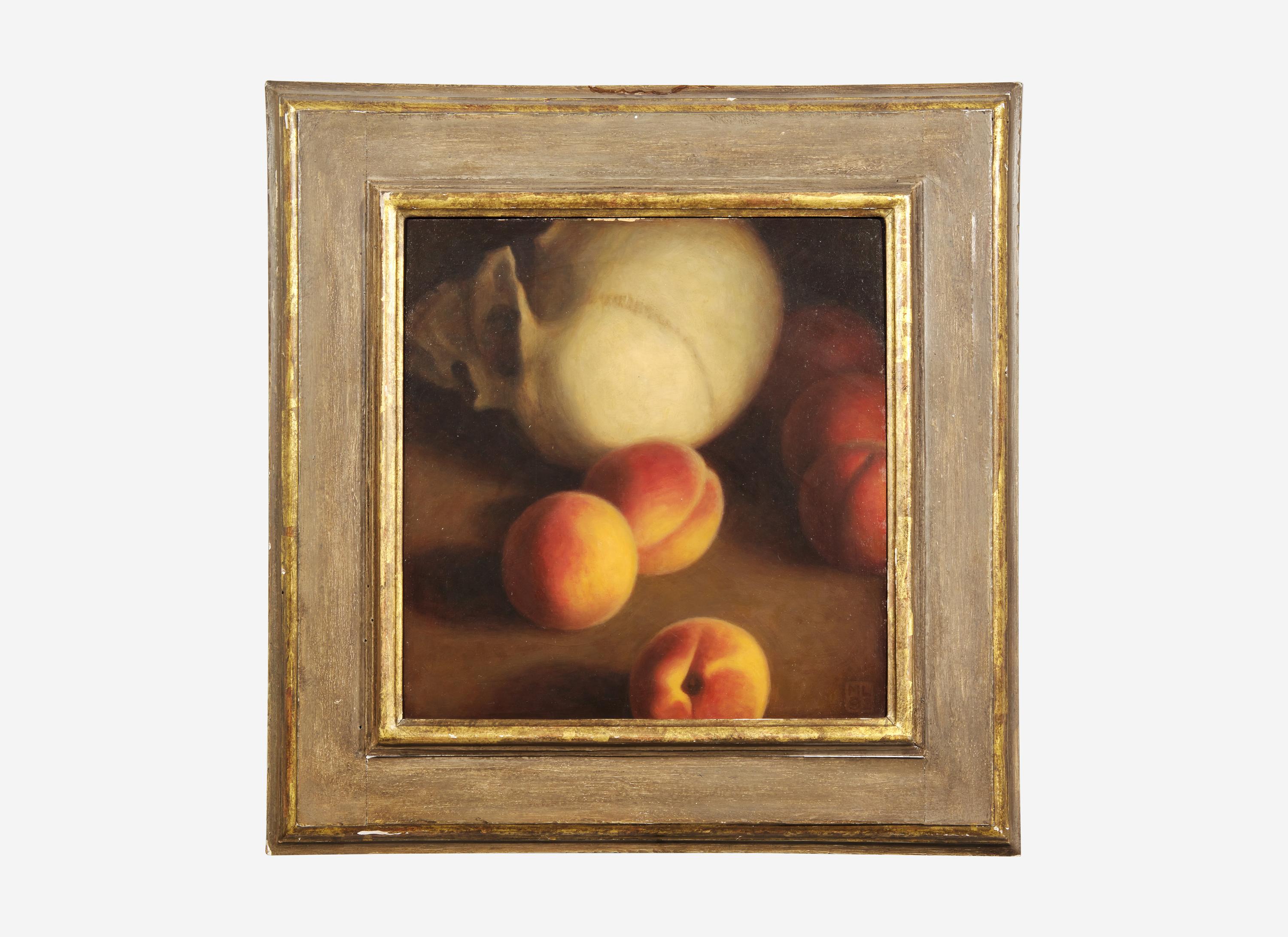 Small Vanitas (Still Life with Peaches and a Gourd) , 1992