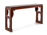 A Tieli Wood Corner-Leg Altar Table