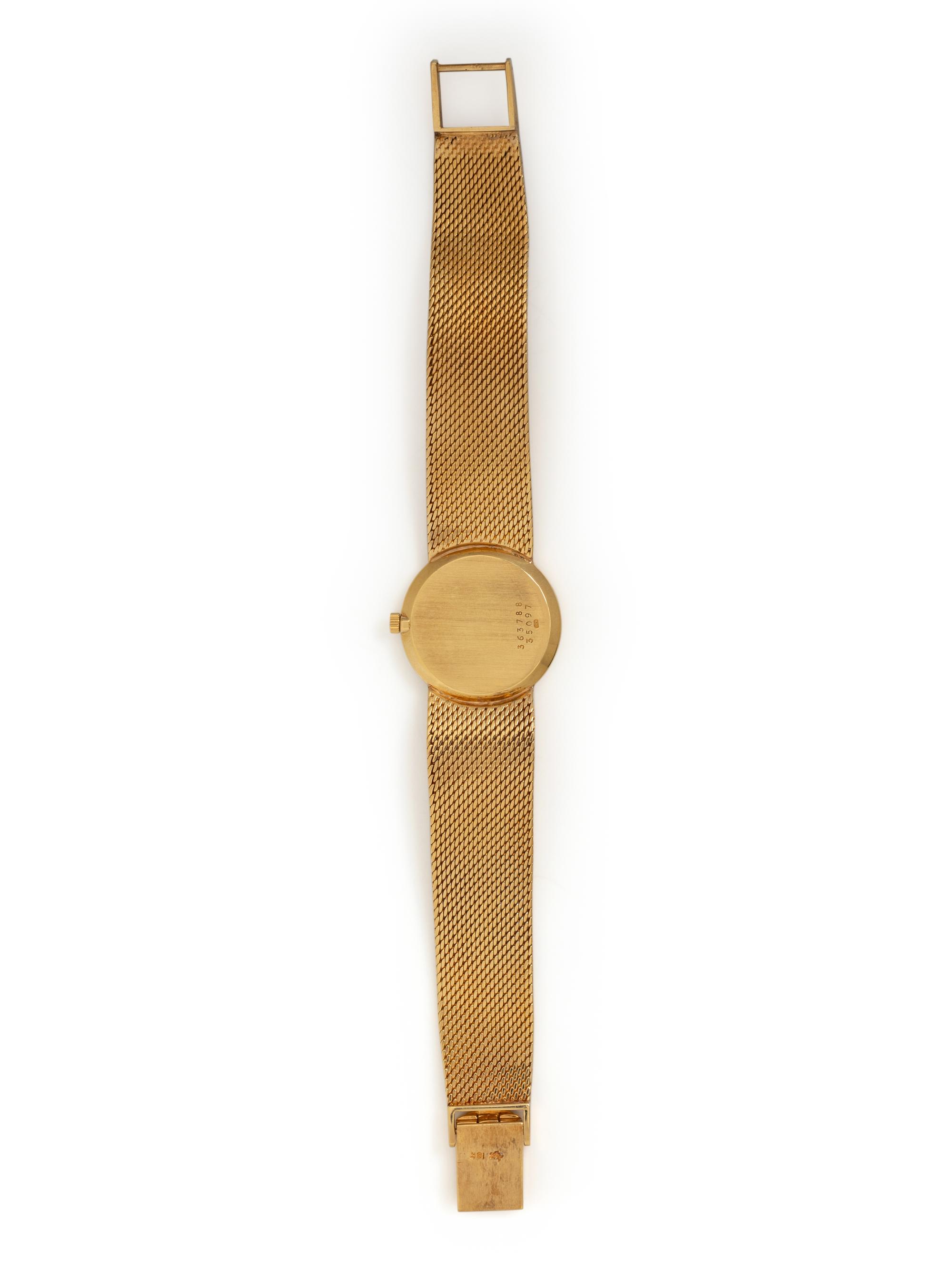 BAUME & MERCIER, 18K YELLOW GOLD WATCH