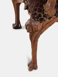 Set of Four Chairs, comprising two side chairs and two armchairs