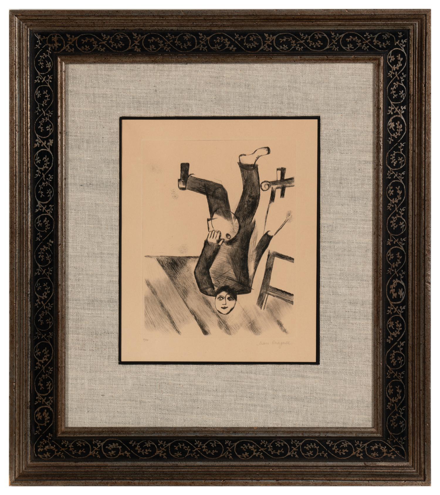 An Der Staffelei (plate 18 from Mein Leben ), 1922