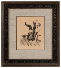 An Der Staffelei (plate 18 from Mein Leben ), 1922