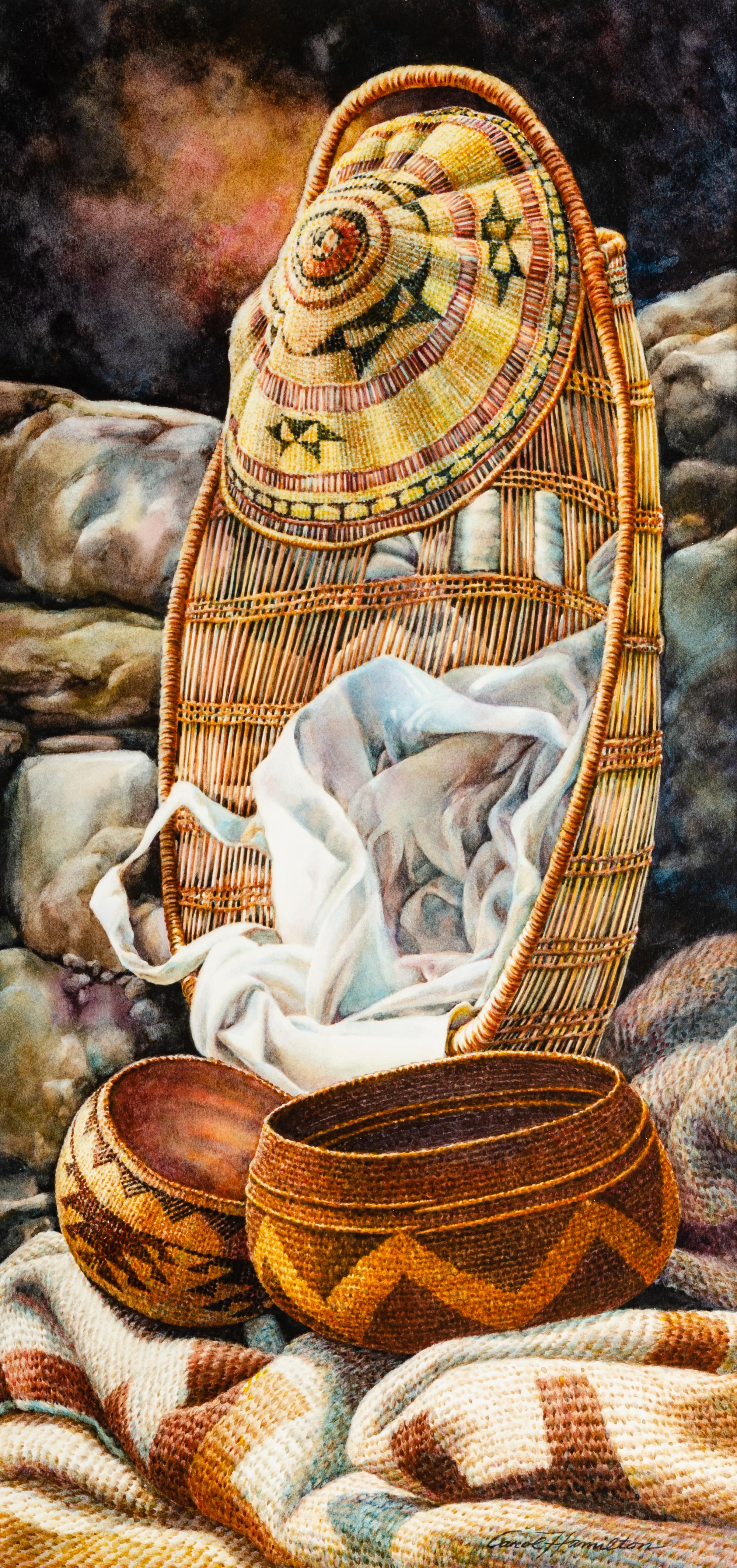 Carol Hamilton 20 x 10 inches — (American, b. 1948)