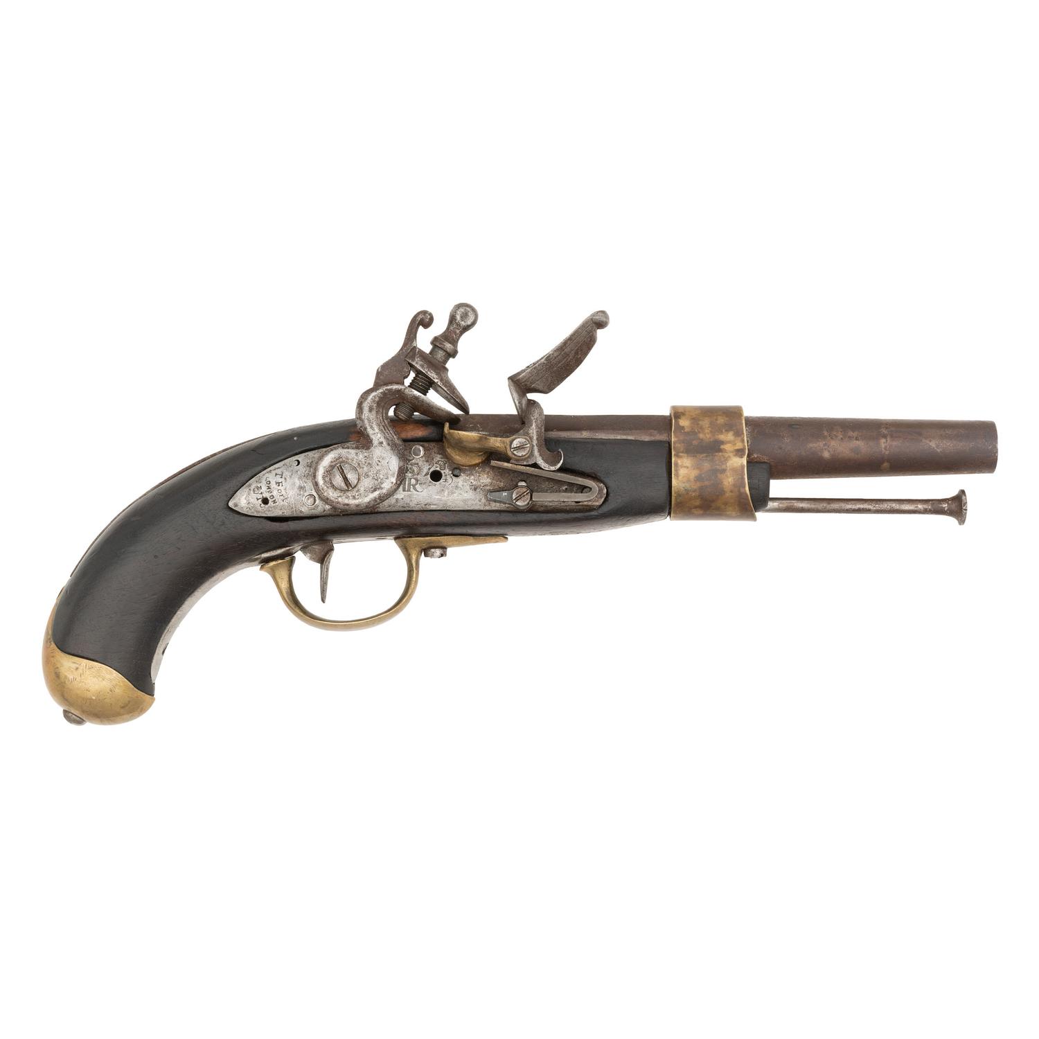 Composite Flintlock Inspired by French Modele 1786 Pistol