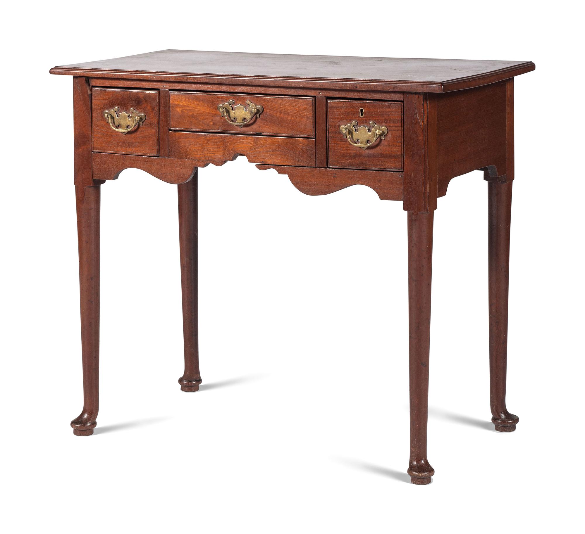A Queen Anne Mahogany Dressing Table