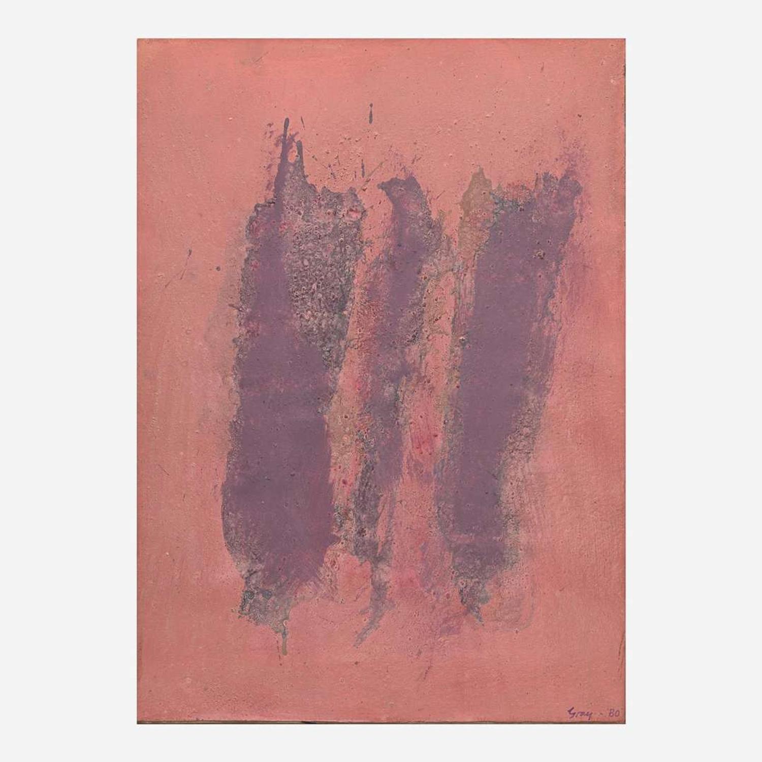 Cleve Gray (American, 1918-2004) Roman Walls #116
