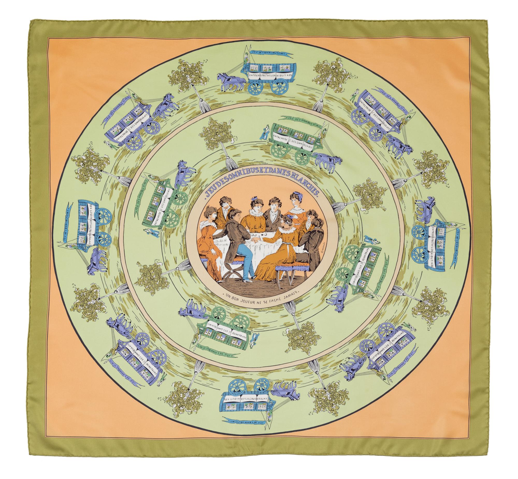 Hermès 90cm Silk Scarf