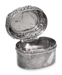 A Victorian Silver Dressing Table Casket