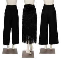 Three Yves Saint Laurent Rive Gauche Items: Two Pants & One Skirt, 1990-2000s