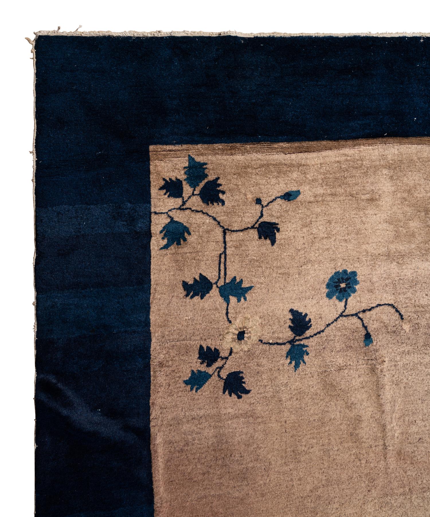 A Chinese 'Fette' Art Deco Wool Rug