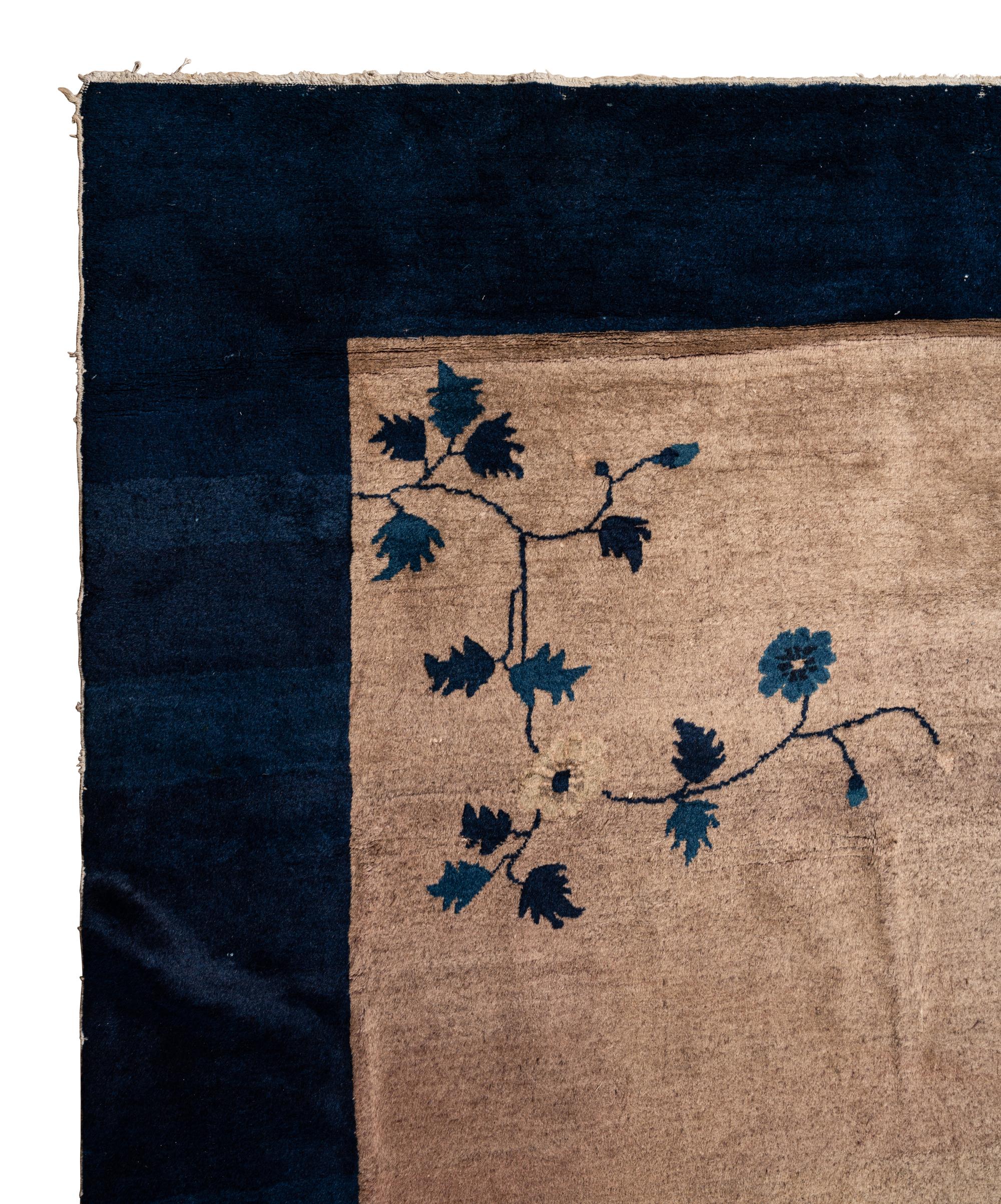 A Chinese 'Fette' Art Deco Wool Rug