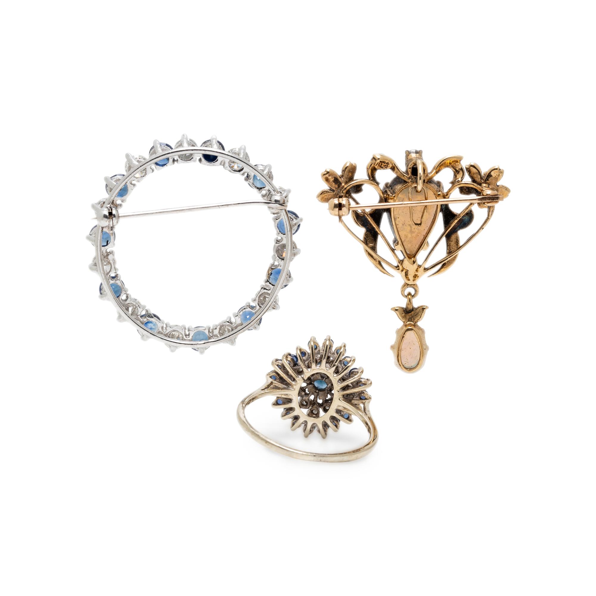 COLLECTION OF MULTIGEM JEWELRY