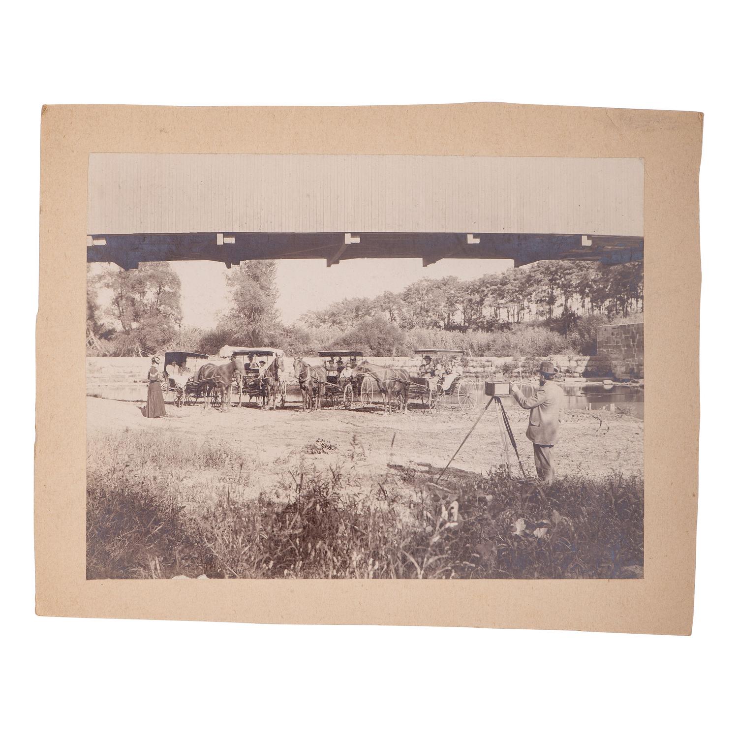 [EARLY PHOTOGRAPHY]. A group of 60 photographs, incl. portraiture, landscapes, and occupational scenes, comprising: