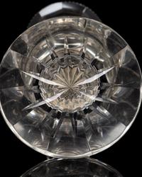 APPROVED FOR DONATION A Pair of Cut Glass Candlesticks