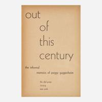 [Literature] Capote, Truman, and Peggy Guggenheim Group of 2 Titles from Peggy Guggenheim's Library