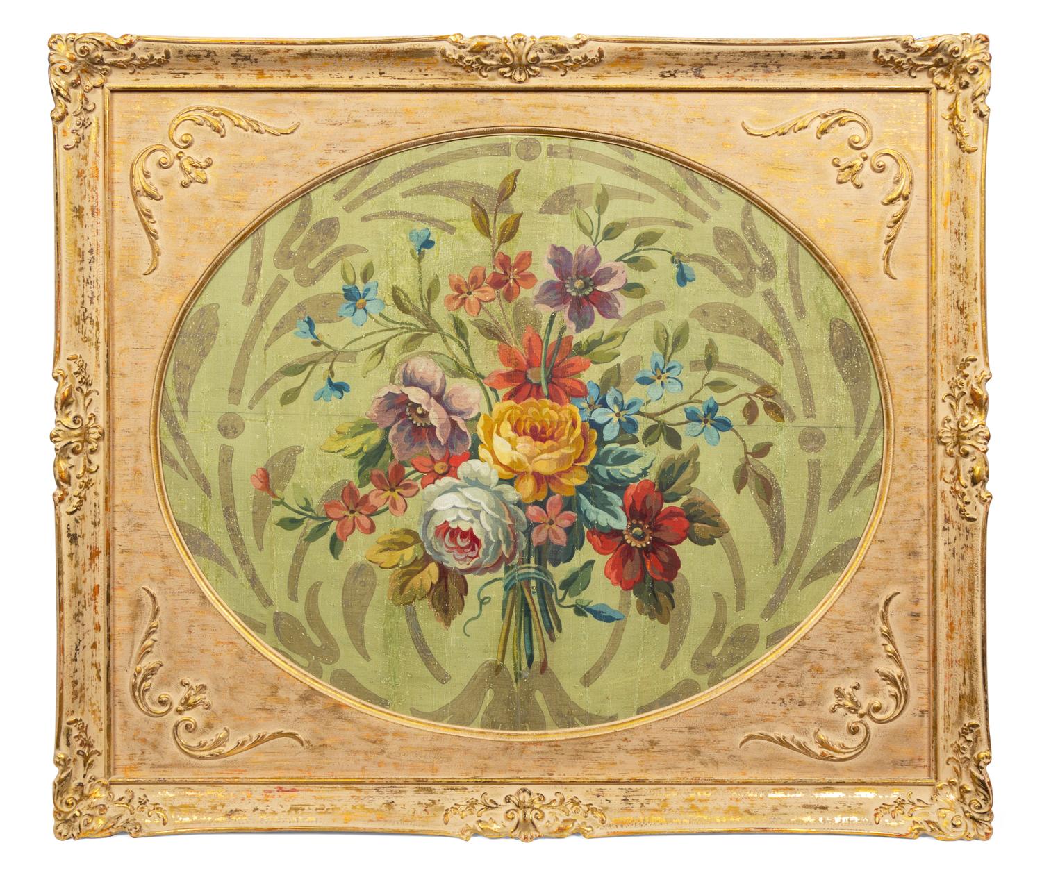 A French Tapestry Illustration on Canvas
