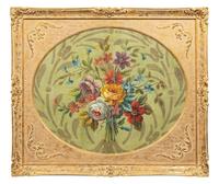 A French Tapestry Illustration on Canvas