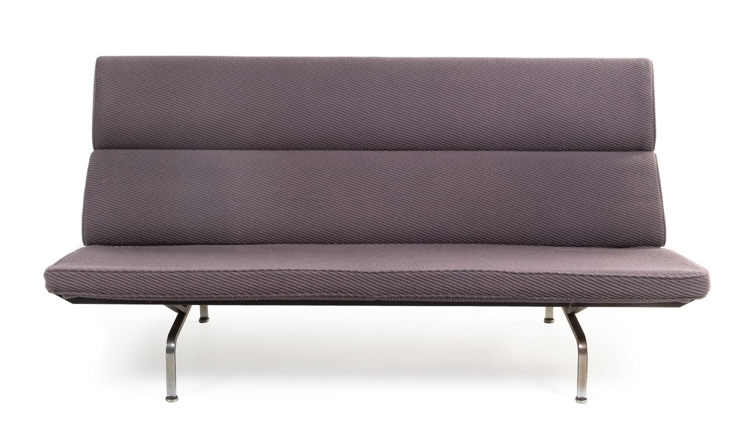 Charles and Ray Eames (American, 1907-1978; 1912-1988), Herman Miller, c.1954, Compact Sofa