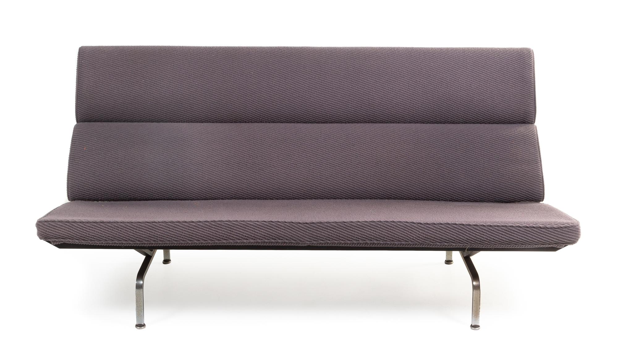 Charles and Ray Eames (American, 1907-1978; 1912-1988), Herman Miller, c.1954, Compact Sofa
