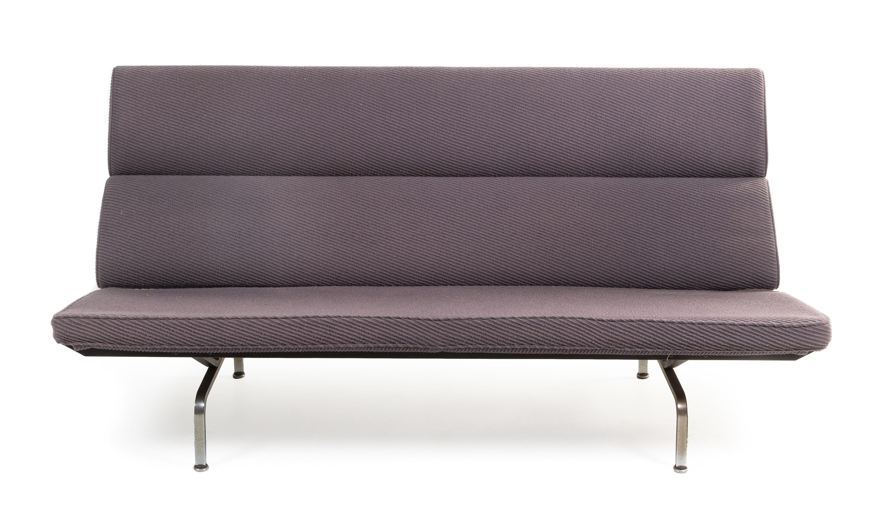 Charles and Ray Eames (American, 1907-1978; 1912-1988), Herman Miller, c.1954, Compact Sofa