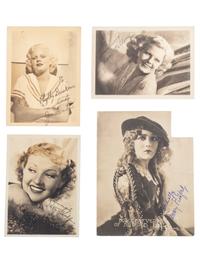 [FILM - HOLLYWOOD]. A large group of snapshots, signed photographs, press photos, and ephemera from early Hollywood.