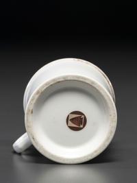 A Birdseed Salesman's Porcelain Occupational Shaving Mug Belonging to Fred Shulze