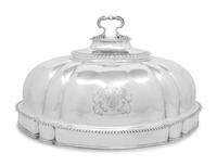 A Royal George III Silver Meat Dish Cover