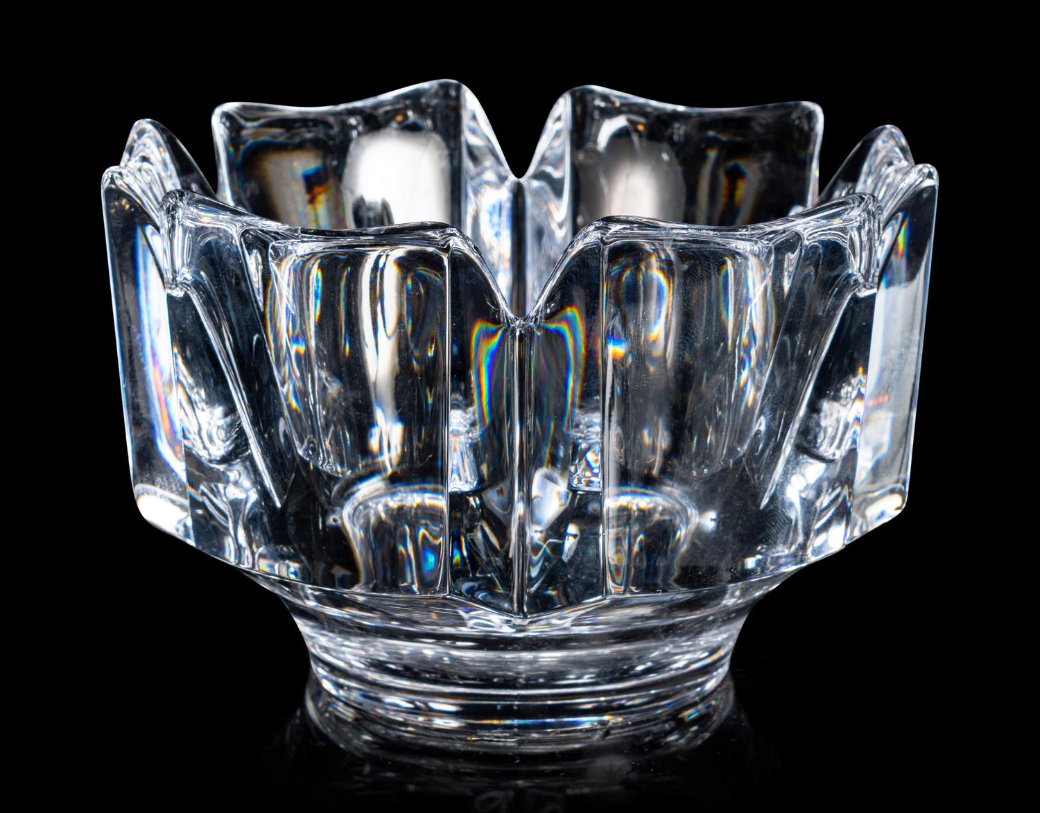 An Orrefors Glass Bowl
