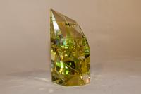 A Studio Glass Sculpture, Paul Manners Height 7 inches. — 1991
