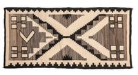 Navajo Two Grey Hills Runner 70 x 34 1/2 inches