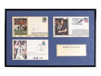 A Large Group of Pro Football Hall of Famer and Notable Signed Autograph Items Including John Elway
