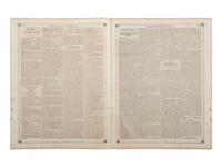 [AFRICAN AMERICANA - EMANCIPATION PROCLAMATION]. Church Advocate . Vol. XXVII, No. 21. Lancaster, PA: E.H. Thomas, J.S. Gable, and George Ross, 25 September 1862.