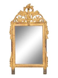 A Louis XVI Style Giltwood Mirror