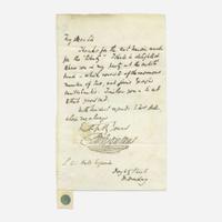 [Literature] Dickens, Charles Autograph Letter, signed