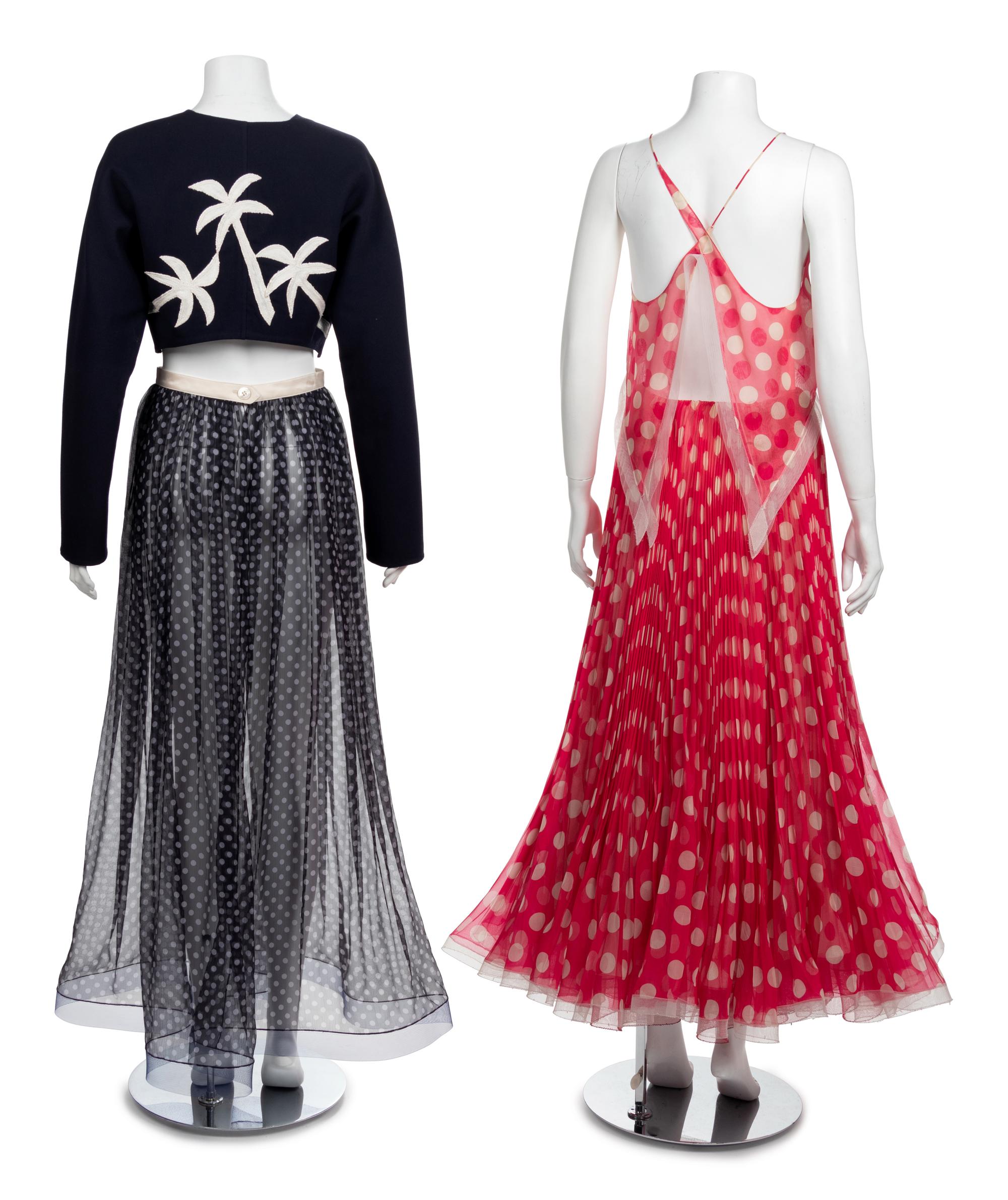 Two Geoffrey Beene Dresses, 1990s