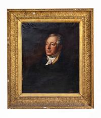 British School, 19th Century Portrait of a Gentleman oil on canvas