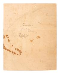 Abraham Lincoln [LINCOLN, Abraham (1809-1865)]. HESLER, Alexander (1823-1895), photographer. Mammoth plate platinum photograph of Abraham Lincoln. George B. Ayres, printer, 1897.