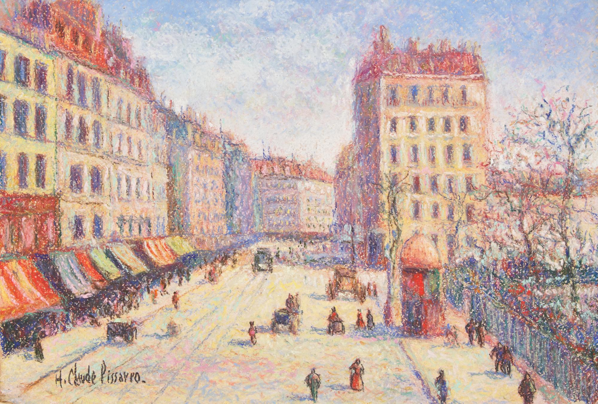 Paris Street Scene, Winter