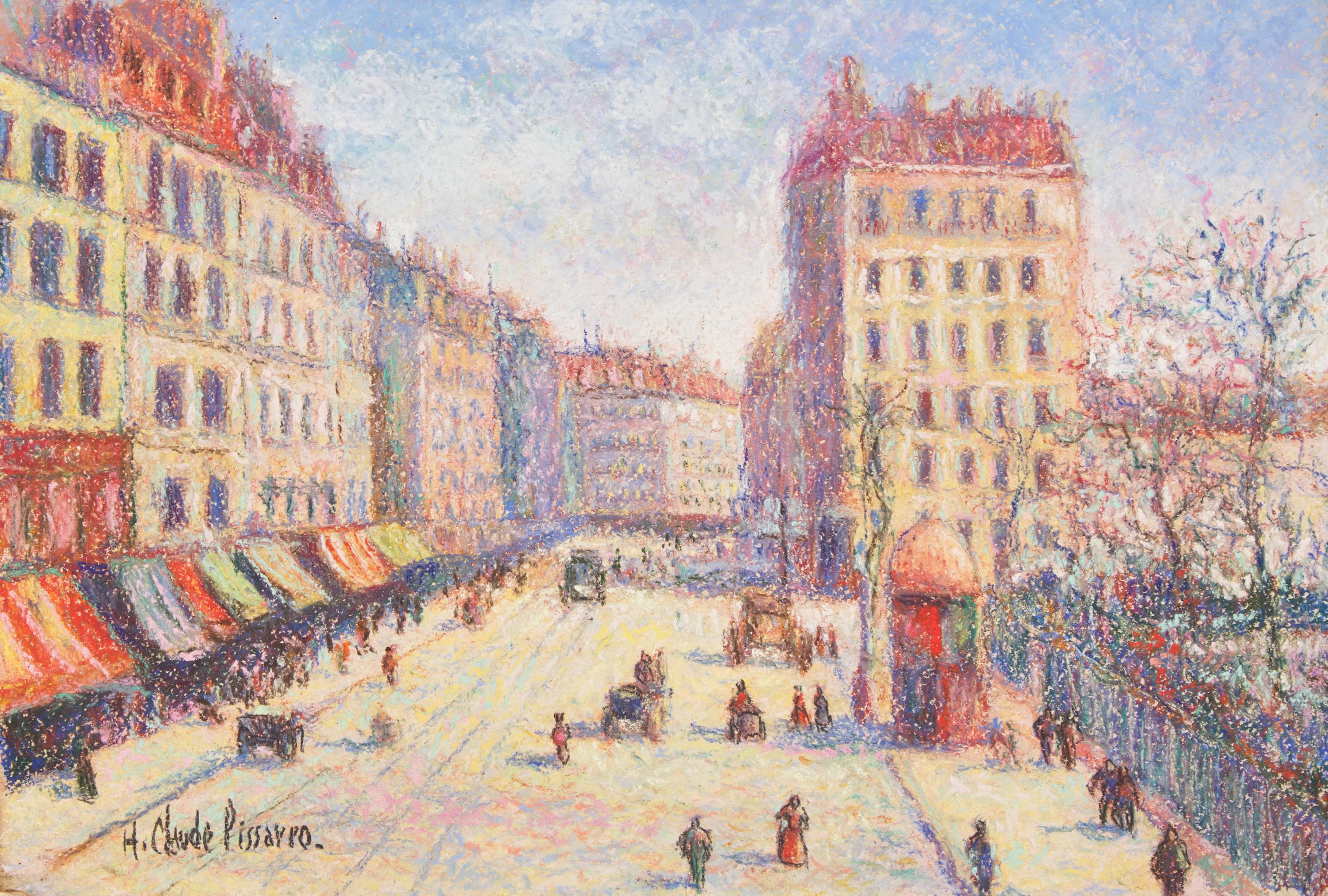 Paris Street Scene, Winter