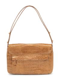 Nancy Gonzalez Brown Crocodile Bag, 2000s