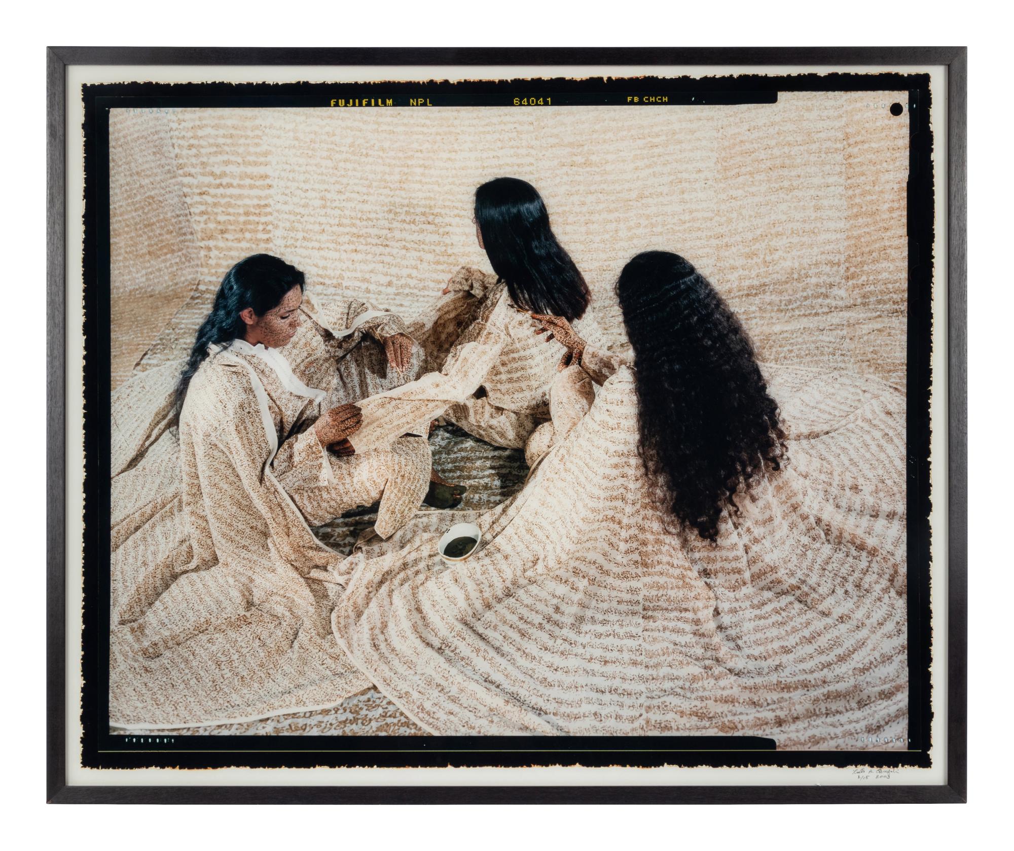 Lalla Essaydi (born 1956) Converging Territories #11, 2003