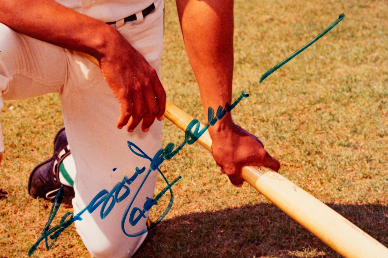 A Group of Two Reggie Jackson Signed Autograph Photos (BAS Beckett Authentication Services Certified),
